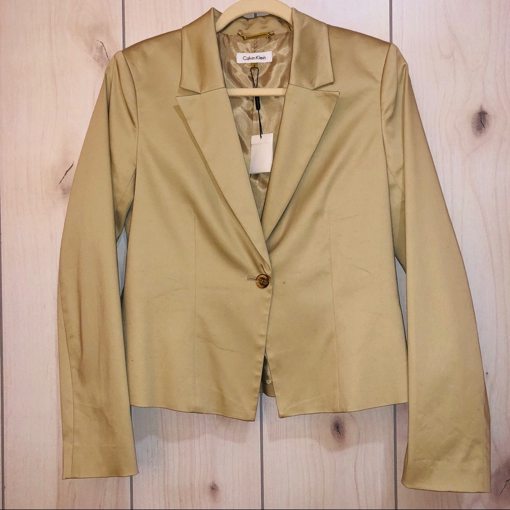 Calvin Klein Tan Blazer